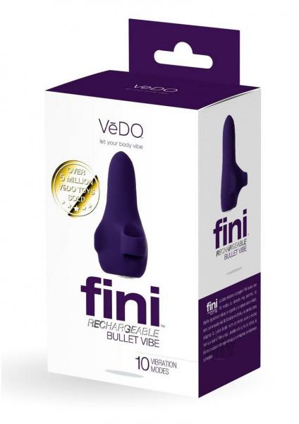 Vedo Fini Rechargeable Bullet Vibe Purple