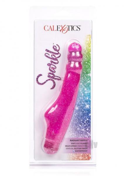 Sparkle Radiant Ripple Purple Vibrator Sex Toy Product