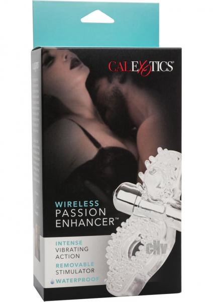 Wireless Passion Enhancer Clear Vibrating Cock Ring Sex Toy Product