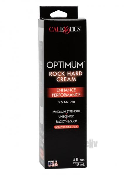 Optimum Rock Hard Cream Desensitizer 4oz Sex Toy Product