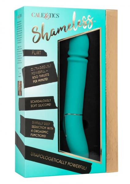 Shameless Flirt Blue Vibrator Sex Toy Product