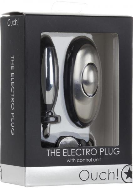 Ouch The Electro Plug Black with Control Unit Sex Toy Product