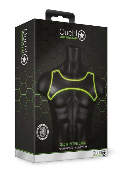 Ouch Neoprene Harness S/m Gitd