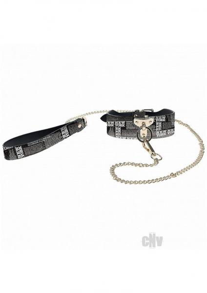 Ouch! Ny Collection Collar With Leash