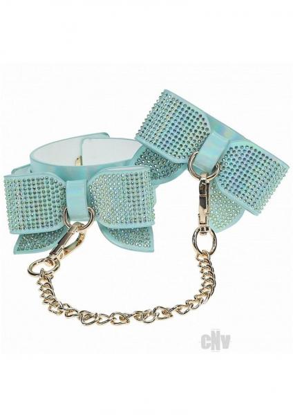 Ouch! Paris Collection Leg Cuffs Blue