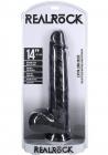 Realrock Xl Straight W Balls 14 Black Image 2