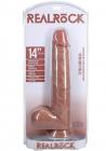 Realrock Xl Straight W Balls 14 Tan Image 2