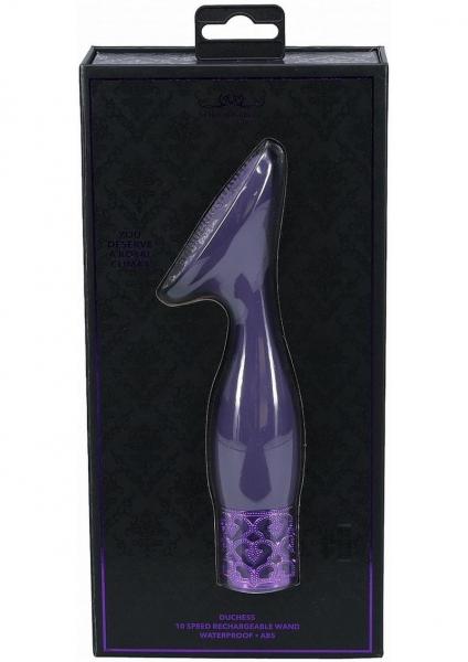 Royal Gems Duchess Silicone Rechargeable Vibrator Purple