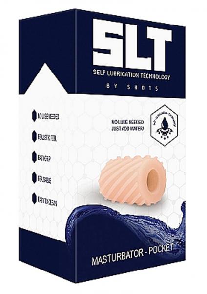 Self Lubrication Pocket Masturbator Beige Sex Toy Product