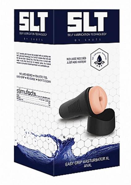 Self Lubrication Easy Grip Masturbator XL Anal Beige Sex Toy Product
