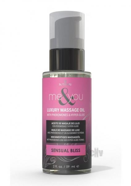 Me & You Massage Oil Sensual Bliss 2 Oz