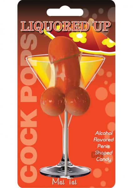 Liquored Up Cock Pops Mai Tai Lollipop Sex Toy Product