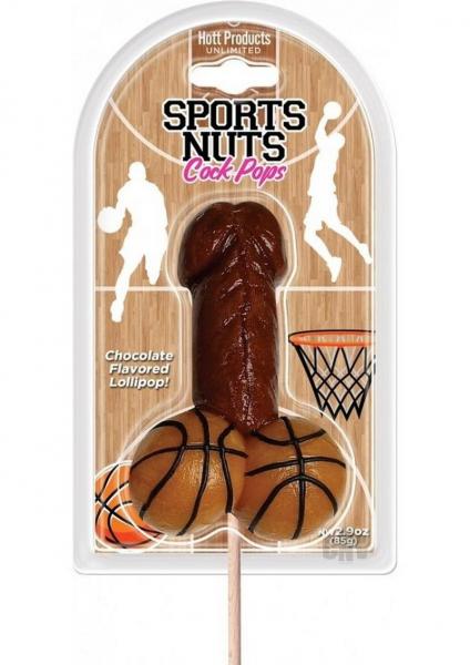 Sports Nuts Cock Pop Basketballs Chocolate