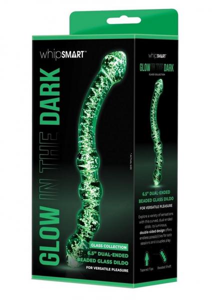 Whipsmart Dual End Bead Glass Dildo 6.5 Image 2