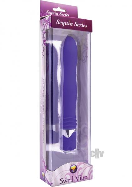 Sequin Series Swell Vibe Purple Sex Toy Product