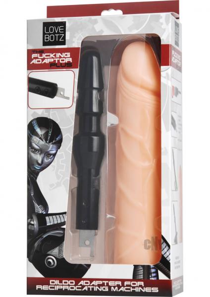 The F-cking Adapter Plus With Dildo Beige Sex Toy Product