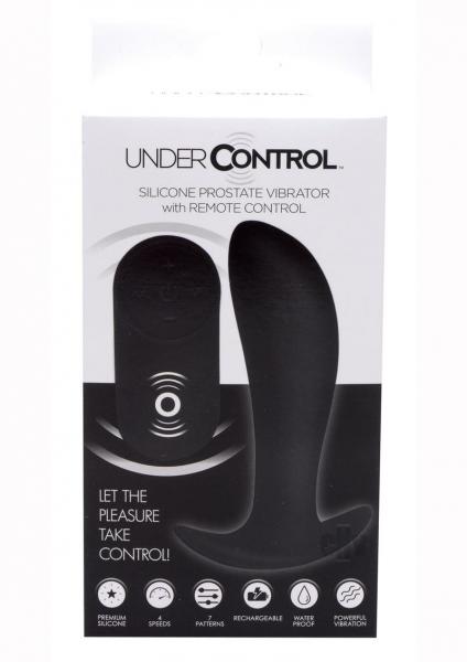 Under Control Prostate Vibrator With Remote Control Sex Toy Product