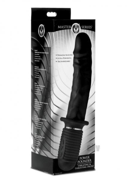 Power Pounder Vibrating And Thrusting Silicone Dildo Sex Toy Product