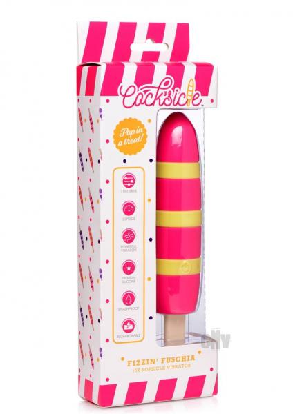 Ticklin 10x Popsicle Silicone Rechargeable Vibrator