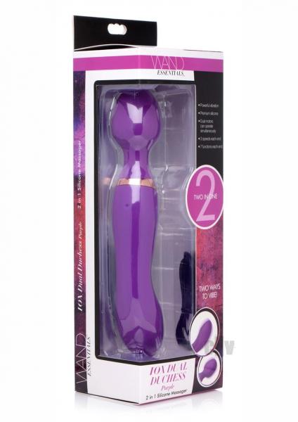 Wand Ess Dbl Silicone Vibe Wand Prp