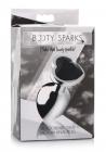Booty Sparks Black Heart Gem Plug Md Sex Toy Product