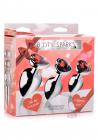 Booty Sparks Red Heart Plug Set Sex Toy Product