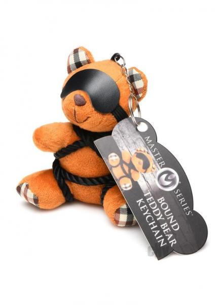 Master Series Bound Teddy Bear Keychain