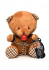 Ms Gagged Teddy Bear Brown Image 2