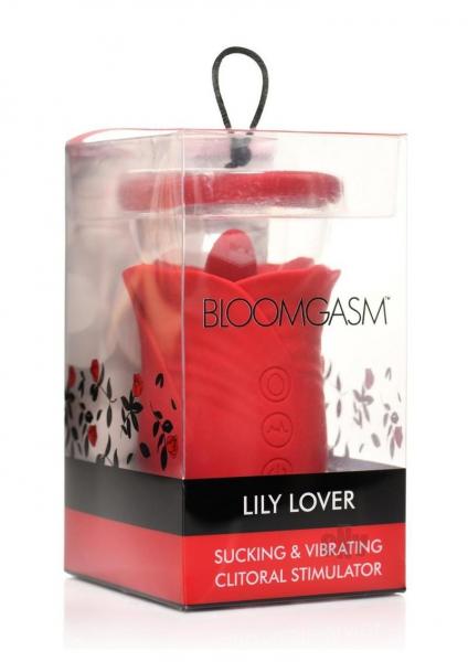 Bloomgasm Lily Lover Sucking & Vibrating Clitoral Stimulator