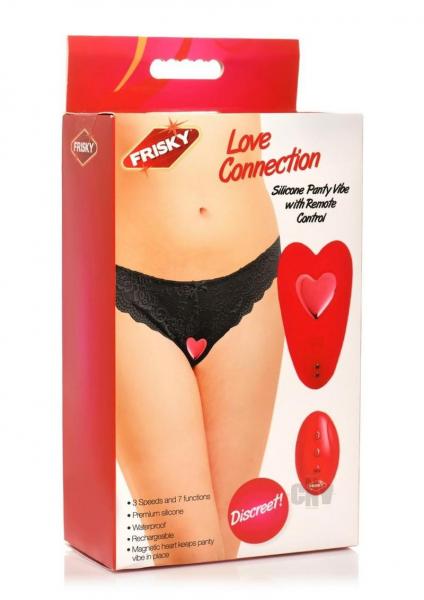 Love Connection Silicone Panty Vibe With Remote Control