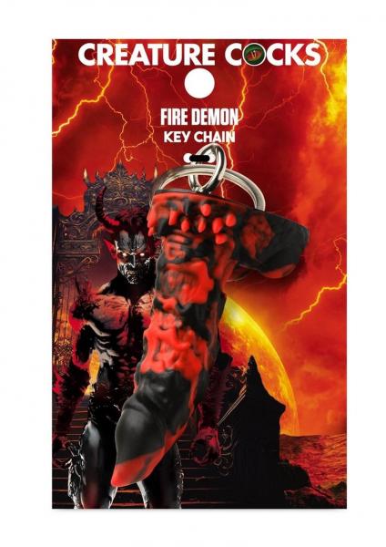 Fire Demon Mini Dildo Key Chain