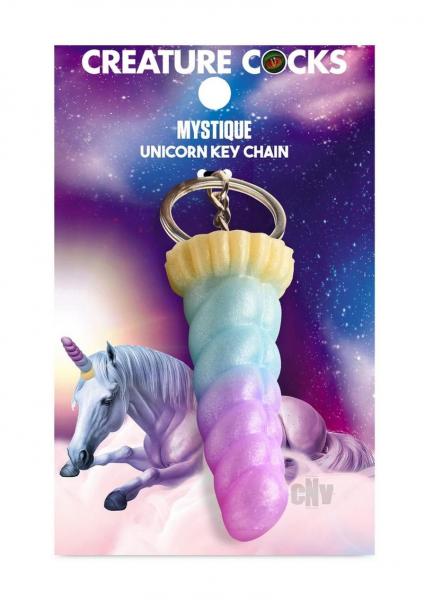 Mystique Unicorn Mini Dildo Key Chain
