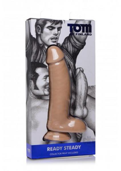 Tof Ready Steady Realistic Dildo 10.25 Sex Toy Product