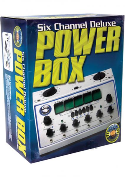 Zeus 6 Channel Deluxe Electro Sex Power Box Sex Toy Product