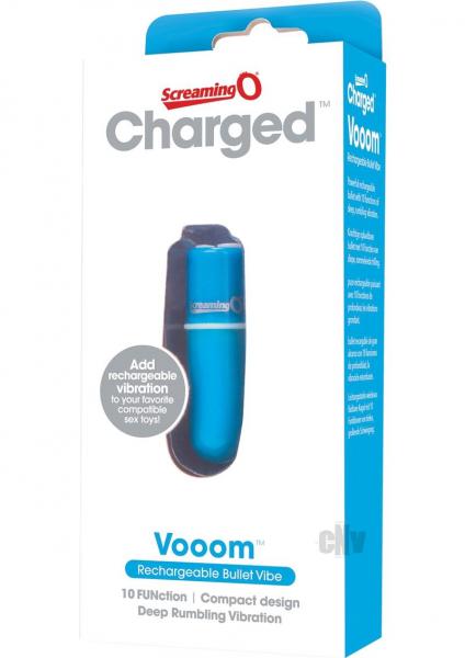 Charged Vooom Rechargeable Bullet Blue