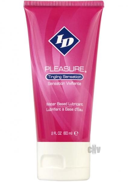 ID Pleasure Lubricant Travel Tube 2oz Sex Toy Product