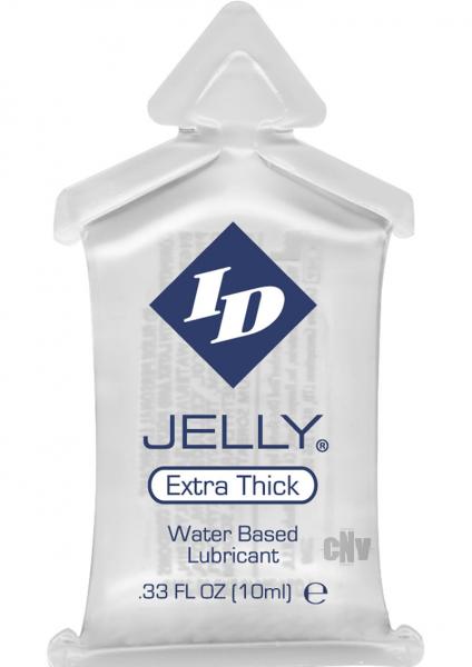 ID Jelly Extra Thick Water Based Lubricant Pillows .33oz 144 Count Bag Image 1