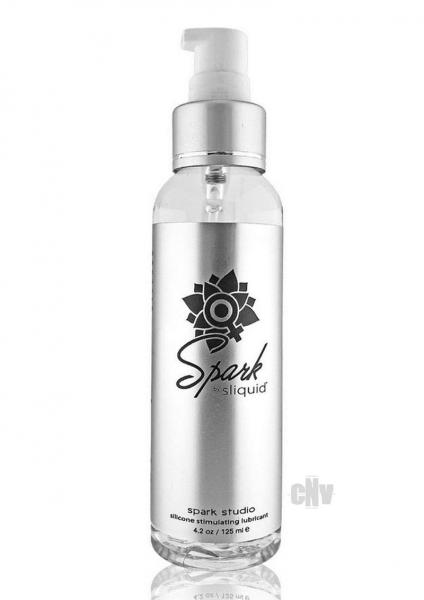Sliquid Naturals The Studio Collection Spark Plastic Pump - 4.2 Oz