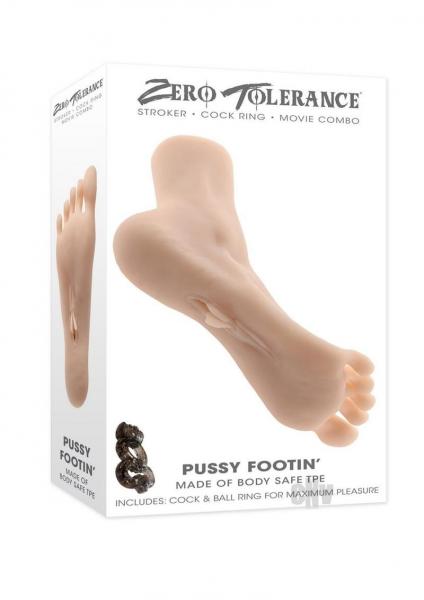 Zero Tolerance Pussy Footin Masturbator Tpe Light