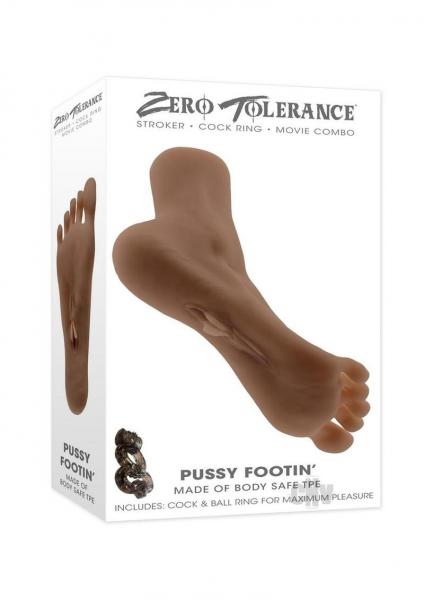 Zero Tolerance Pussy Footin Masturbator Tpe Dark