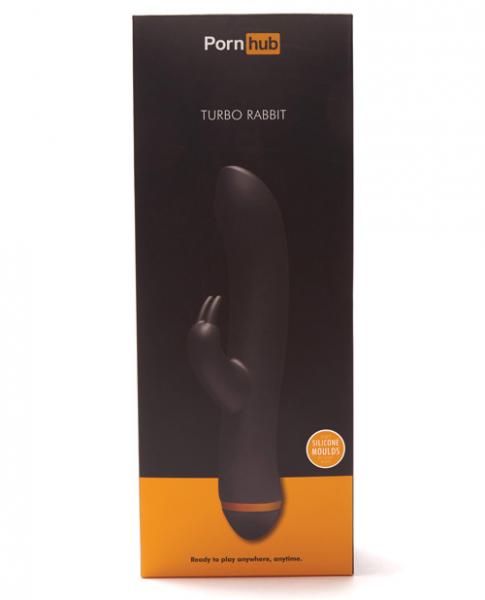 Porn Hub Turbo Rabbit Vibrator Black Sex Toy Product