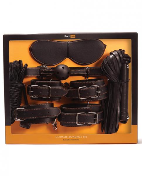 Porn Hub Ultimate Bondage Set Black Sex Toy Product