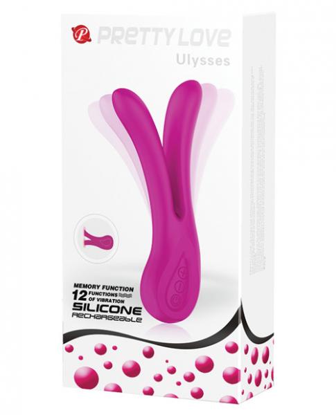 Pretty Love Ulysses Vibrator 12 Function Fuchsia Sex Toy Product