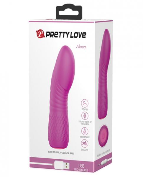 Pretty Love Abner Mini Vibe – 12 Function Magenta