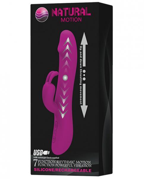 Natural Motion Thrusting Rabbit Vibrator 7 Functions Sex Toy Product