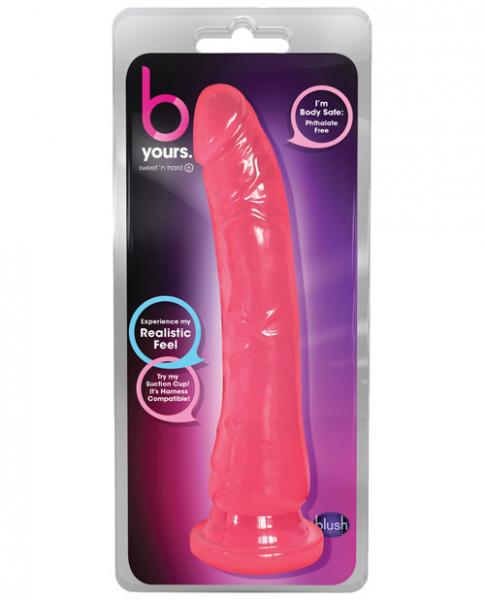 B Yours Sweet N Hard 6 Pink Realistic Dildo Sex Toy Product