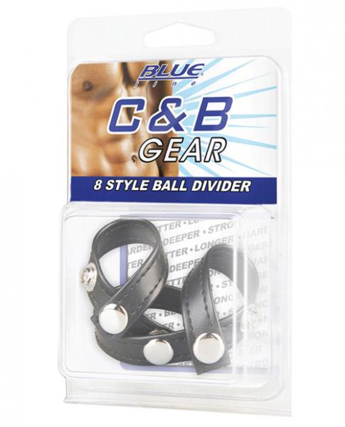 C & B Gear 8 Style Ball Divider Black Sex Toy Product