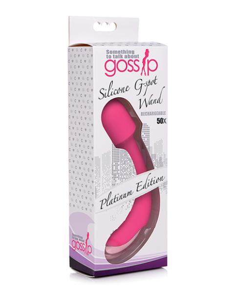 Curve Novelties Gossip G Spot Silicone Wand 50x – Magenta