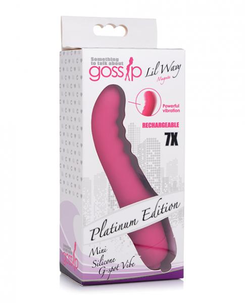Curve Novelties Gossip Lil Wavy 7x Mini G Spot Vibe – Magenta