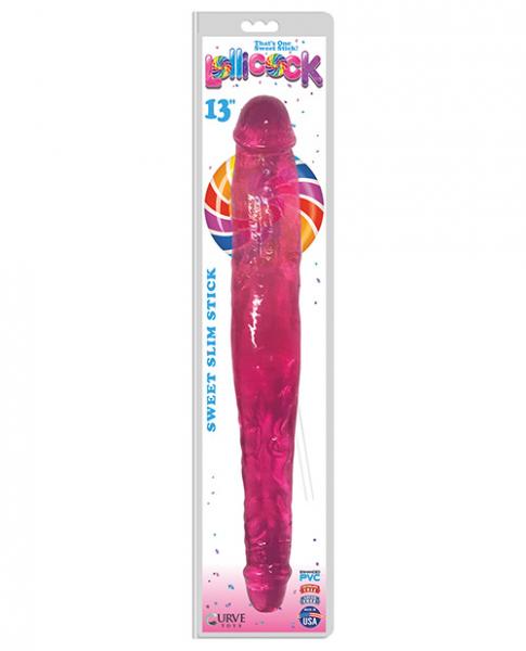 Curve Novelties Lollicock 13" Sweet Slim Stick - Cherry Ice Sex Toy Product